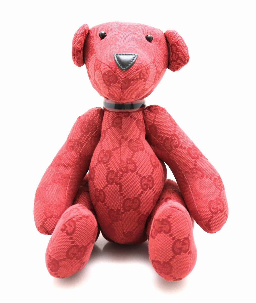 GUCCI グッチ GG柄 テディベア 【公式通販】