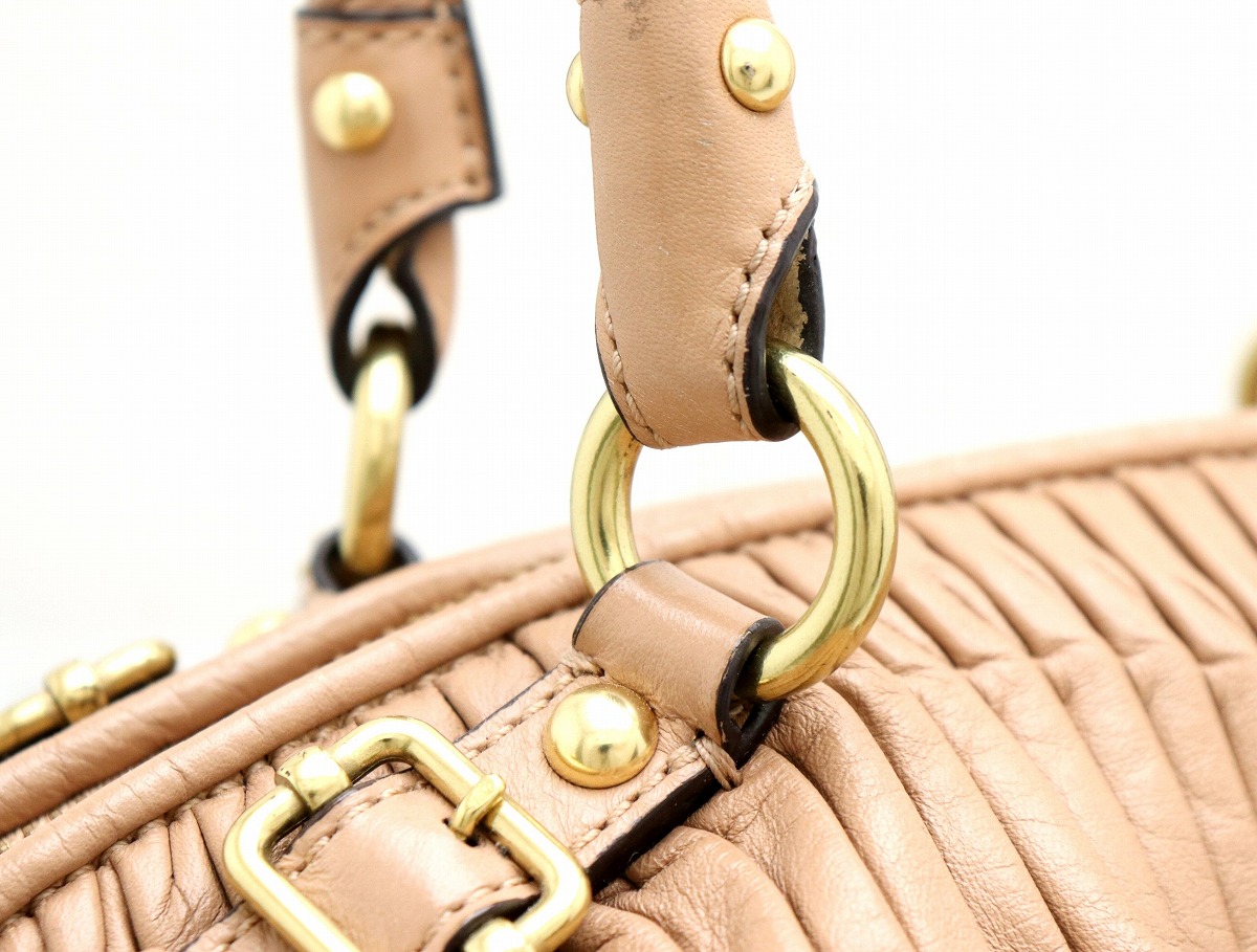 楽天市場】【バッグ】COACH コーチ マディソン ギャザード レザー