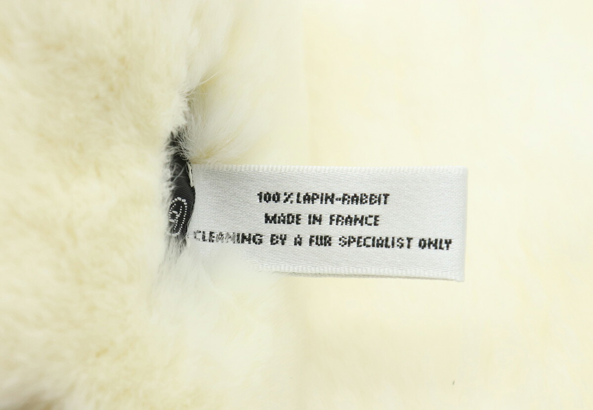 楽天市場】【アパレル】CHANEL シャネル ラパン ラビットファー ココ