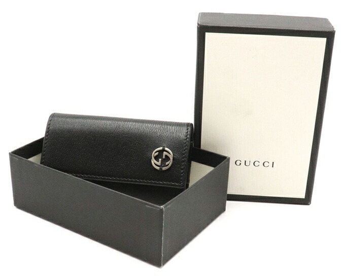 楽天市場】GUCCI グッチ インターロッキングG ダブルG キーケース 6連
