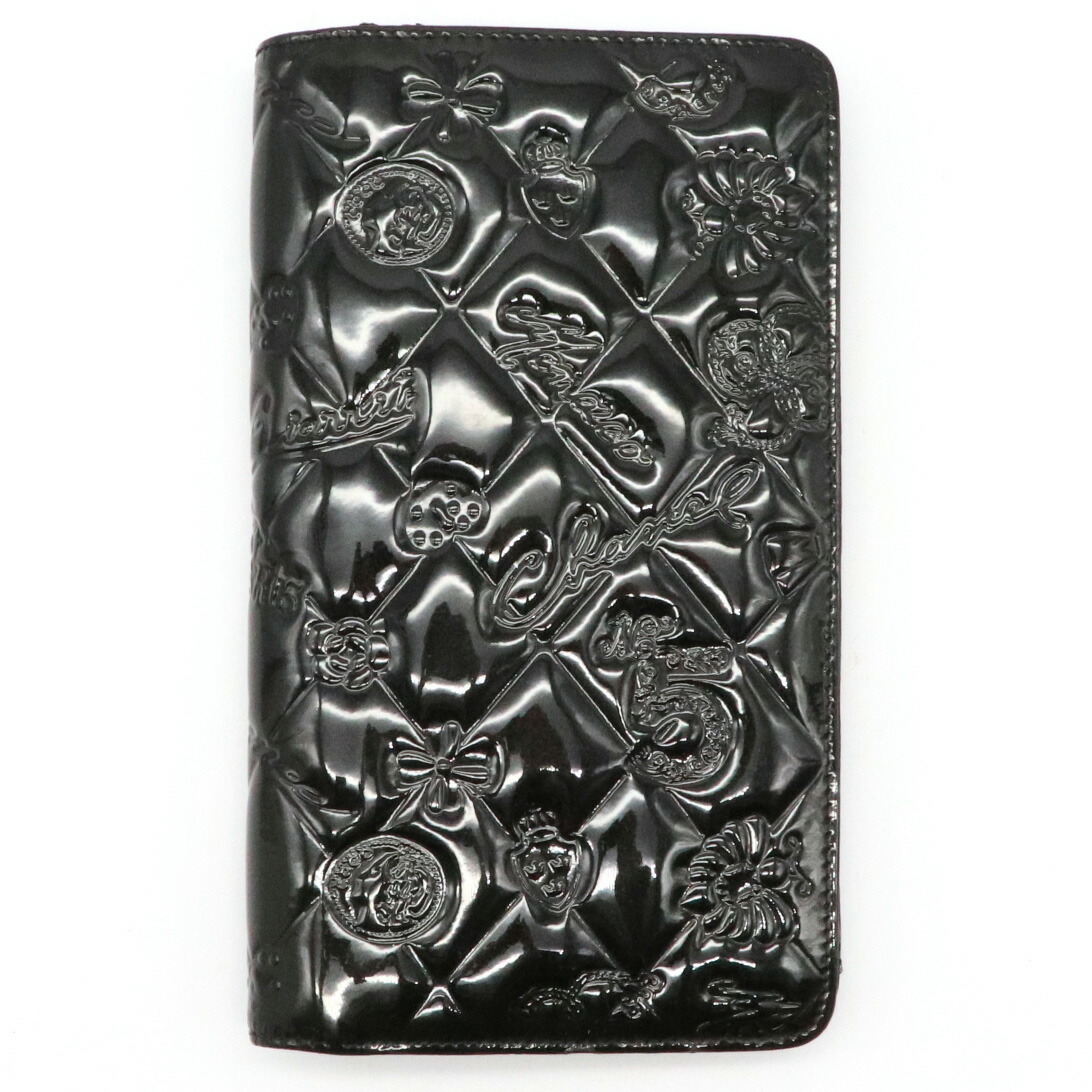 楽天市場】【財布】CHANEL シャネル アイコン シンボルチャーム 2つ折