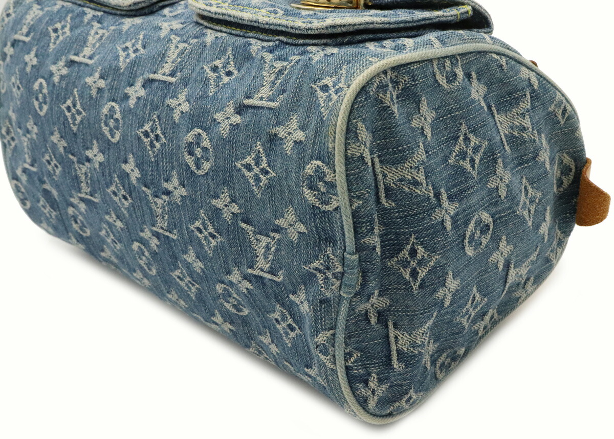 楽天市場】【バッグ】LOUIS VUITTON ルイ ヴィトン モノグラムデニム