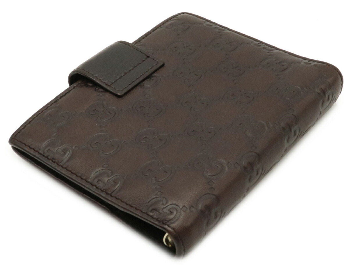 楽天市場】GUCCI グッチ グッチシマ アジェンダ 手帳カバー 6穴式