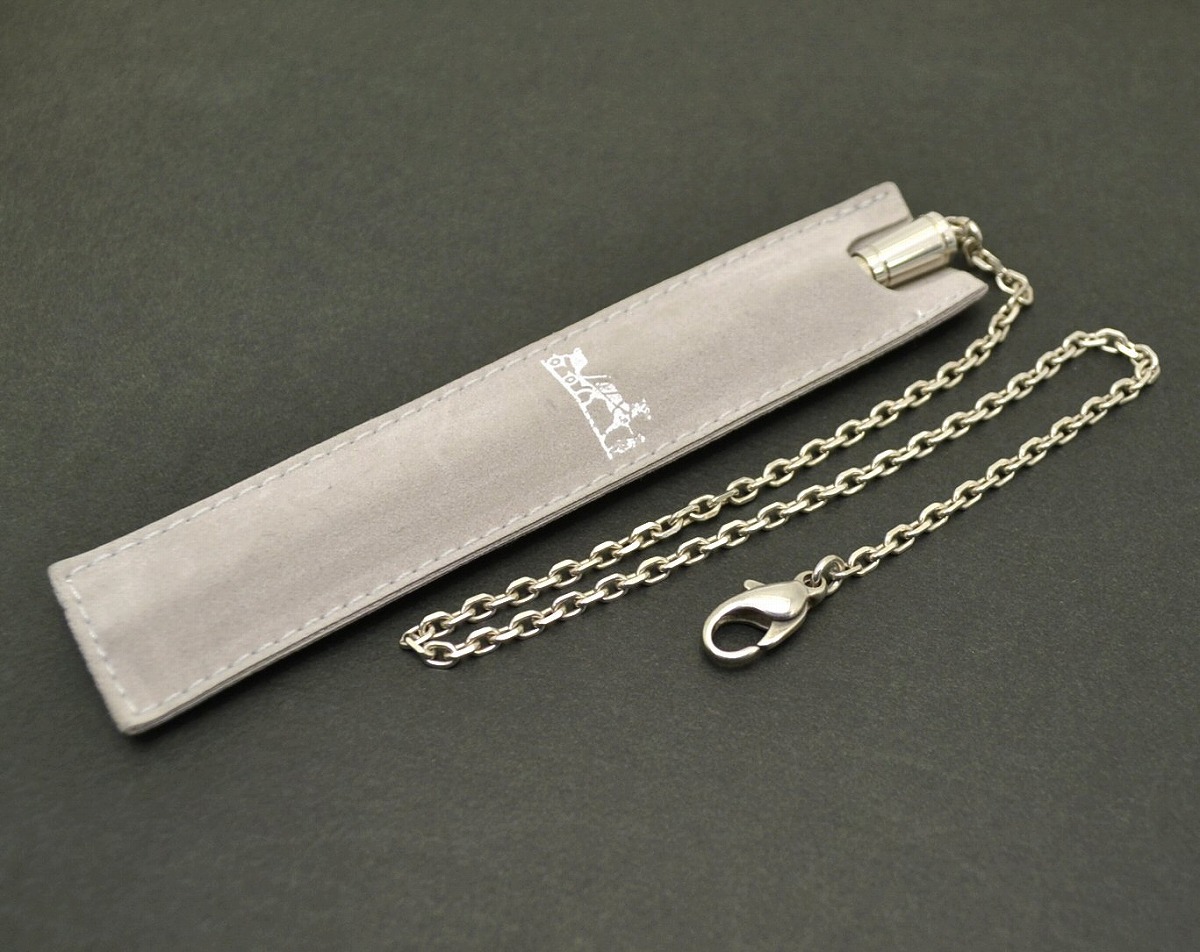 楽天市場】HERMES エルメス ボールペン キャップ式 チェーン付