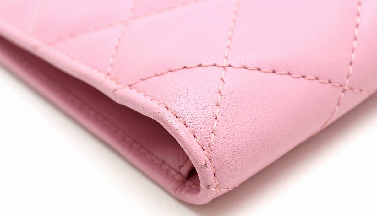 楽天市場】【財布】CHANEL シャネル カンボンライン ココマーク 2つ折