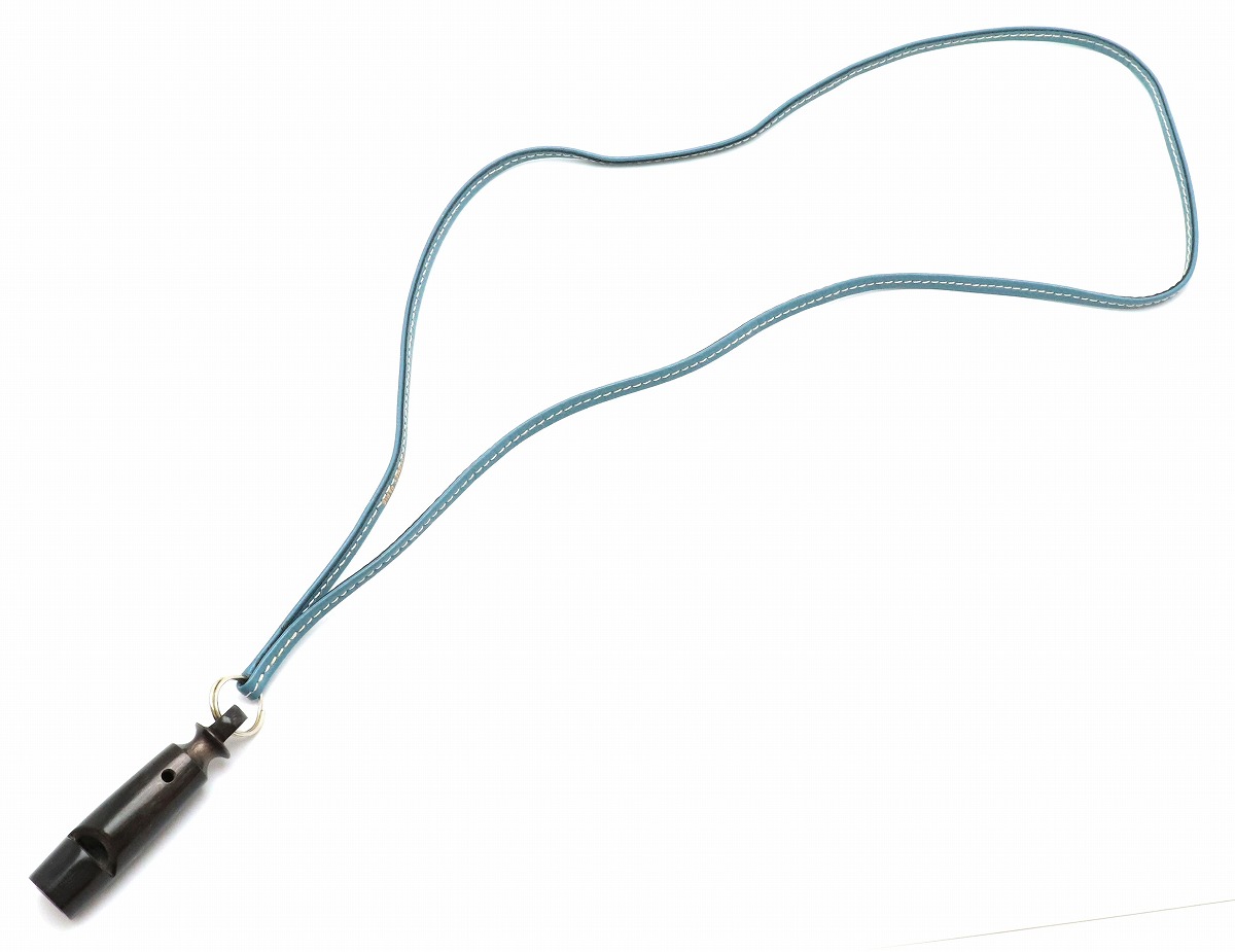楽天市場】HERMES エルメス シフレ ホイッスル 笛 犬笛 ネックレス