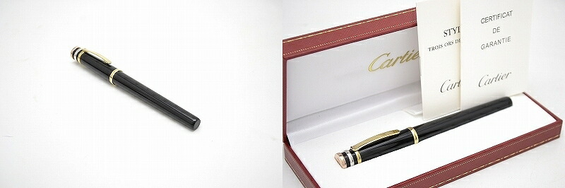 楽天市場】Cartier カルティエ トリニティ ドゥ カルティエ 万年筆