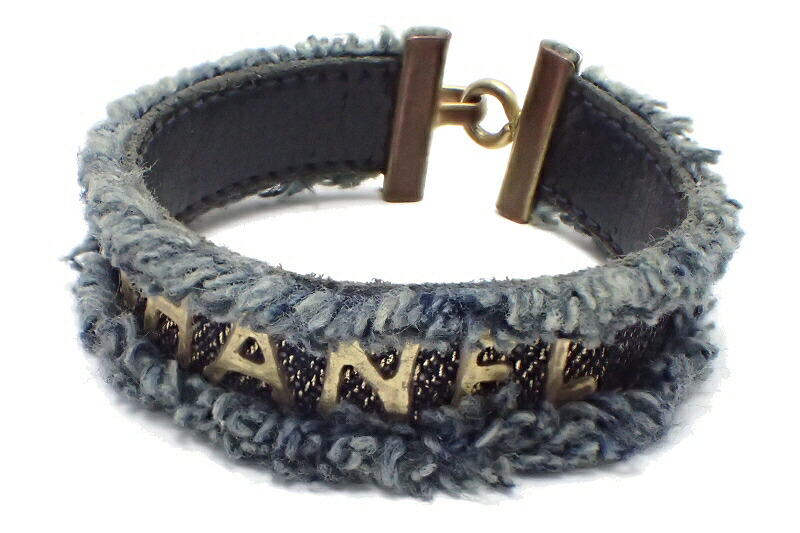 楽天市場】【中古】【ジュエリー】CHANEL シャネル ロゴ デニム