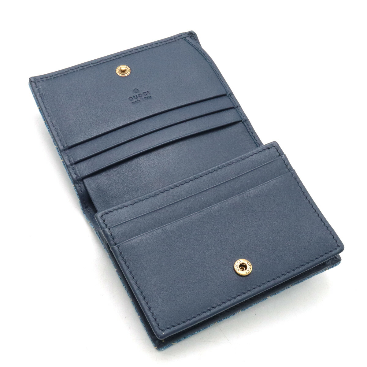 GUCCI ストア GGマーモント 二つ折りレザーウォレット GUCCI GG