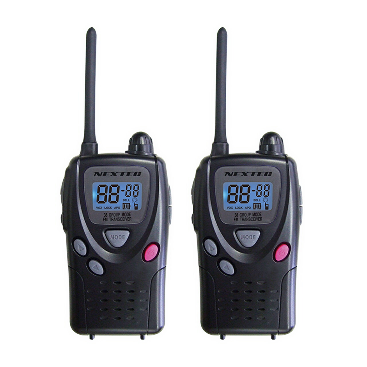 新品未使用】トランシーバー【2点セット】 イヤホン付クリップ