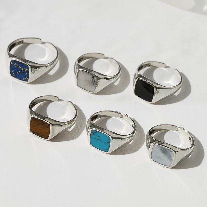 青い石の16号シルバーリングとペンダントセット 楽天市場】シルバー925