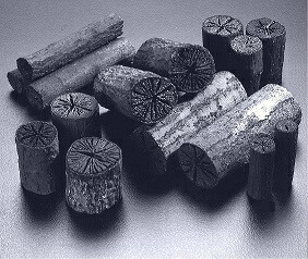 楽天市場】なら炭(楢炭)道具炭 「炉用茶の湯炭」6手前組炭(種炭入り