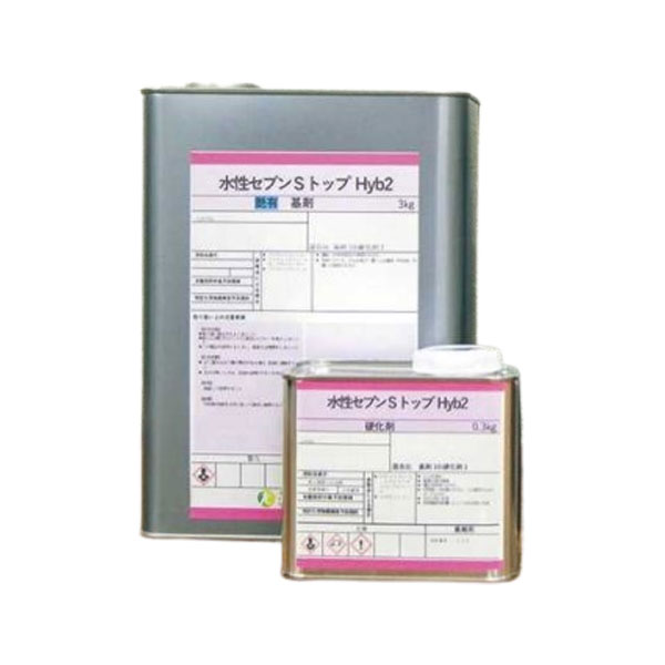 楽天市場】水性セブンsトップhyb2 セブンケミカル 3.3kgセット 水性