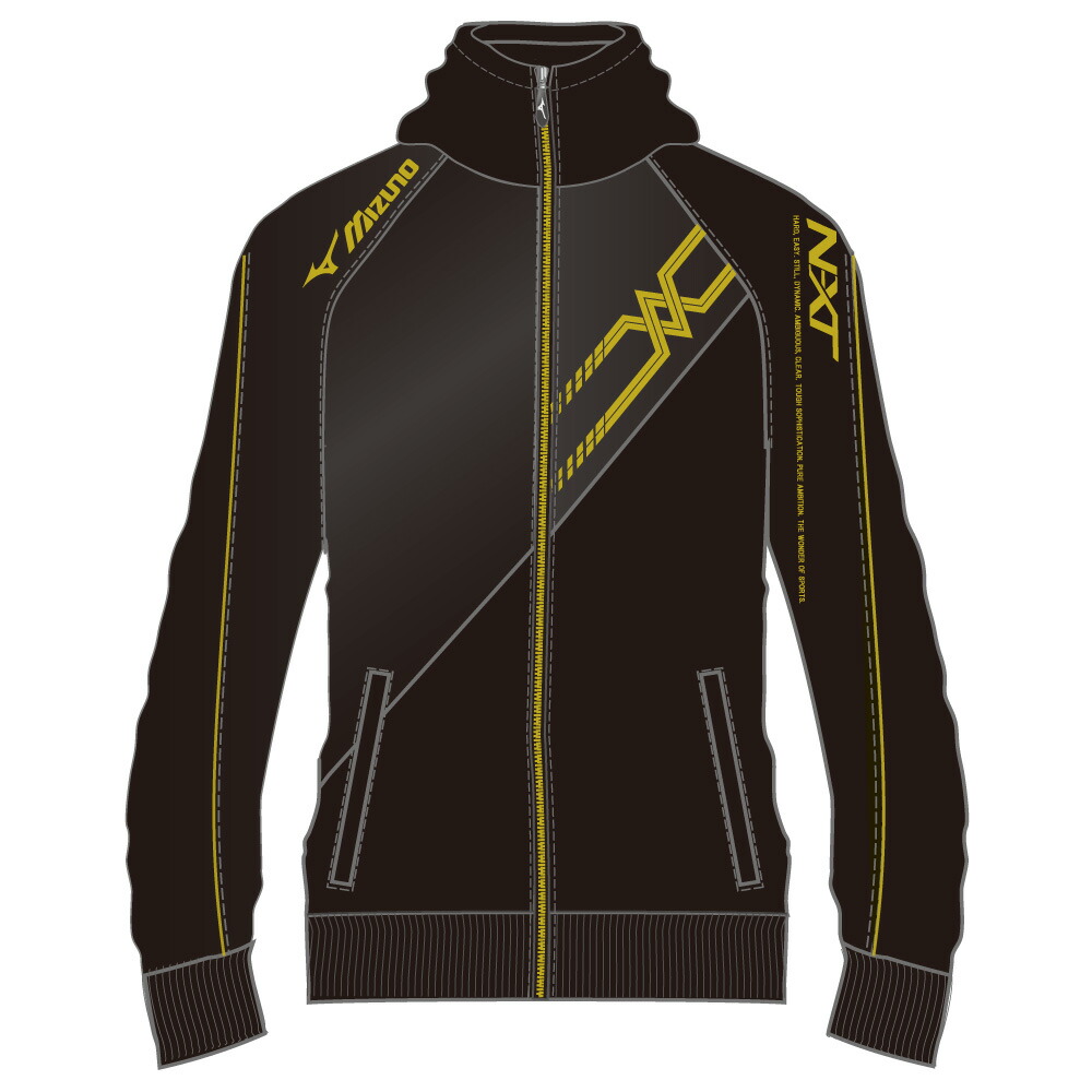 井上尚弥Mizuno ジップアップジャケット ブラック 井上尚弥Mizuno