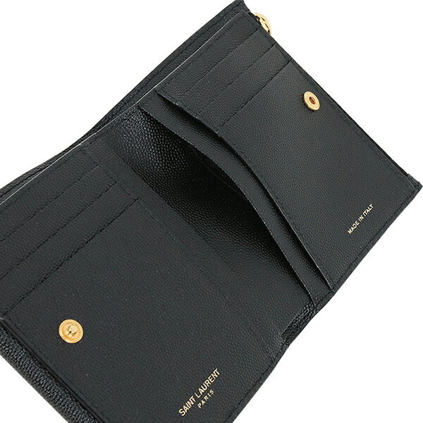 楽天市場】【新品】 サンローラン 二つ折り財布 アップタウン