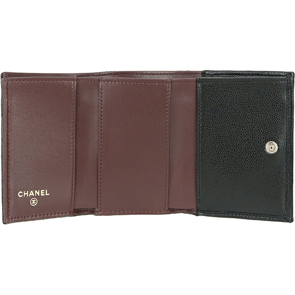 楽天市場】【新品】 シャネル 三つ折り財布 クラシック スモール