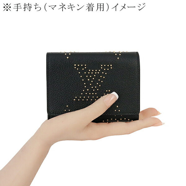 ルイヴィトン三つ折り財布ポルトフォイユヴィクトリーヌアンプラント