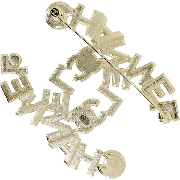 CHANEL / ブローチ/ココマーク/パール/服飾雑貨/GLD/レディース