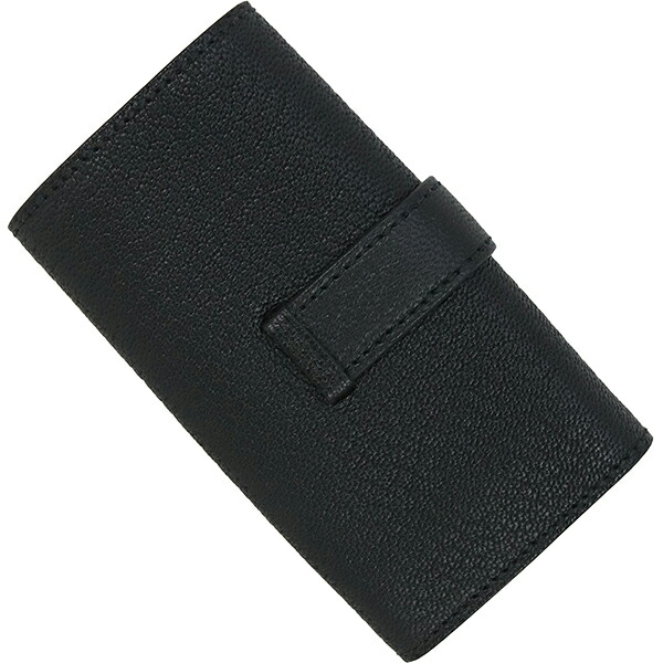 HERMES エルメス ブラック レザー キーケース キーホルダー 黒 楽天