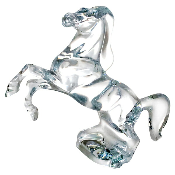 楽天市場】バカラ フィギュア いななく馬 20cm クリスタルガラス