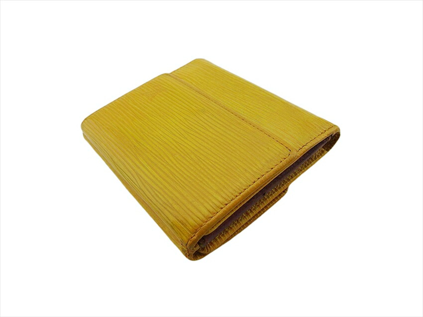 ルイ ヴィトン 二つ折り財布 Wホック メンズ可 ポルトモネビエカルト