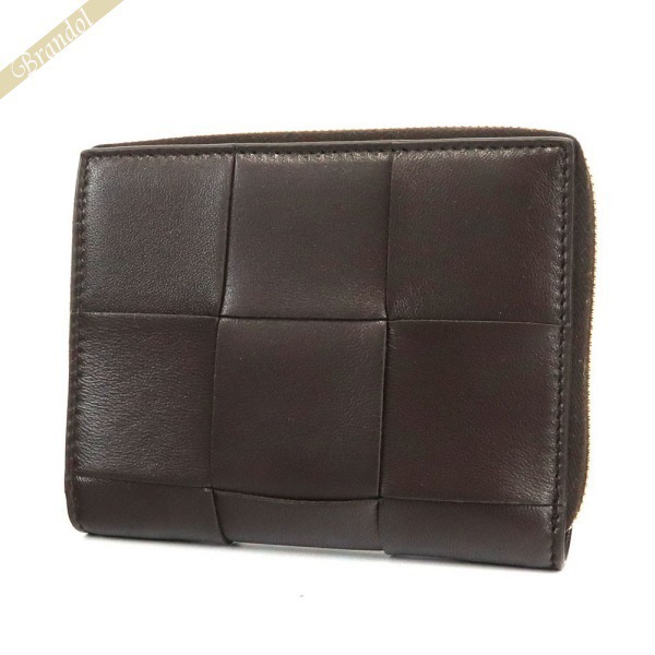 お*ラ様 BOTTEGA VENETA 財布 ブラウン ボッテガヴェネタ 財布 二つ折