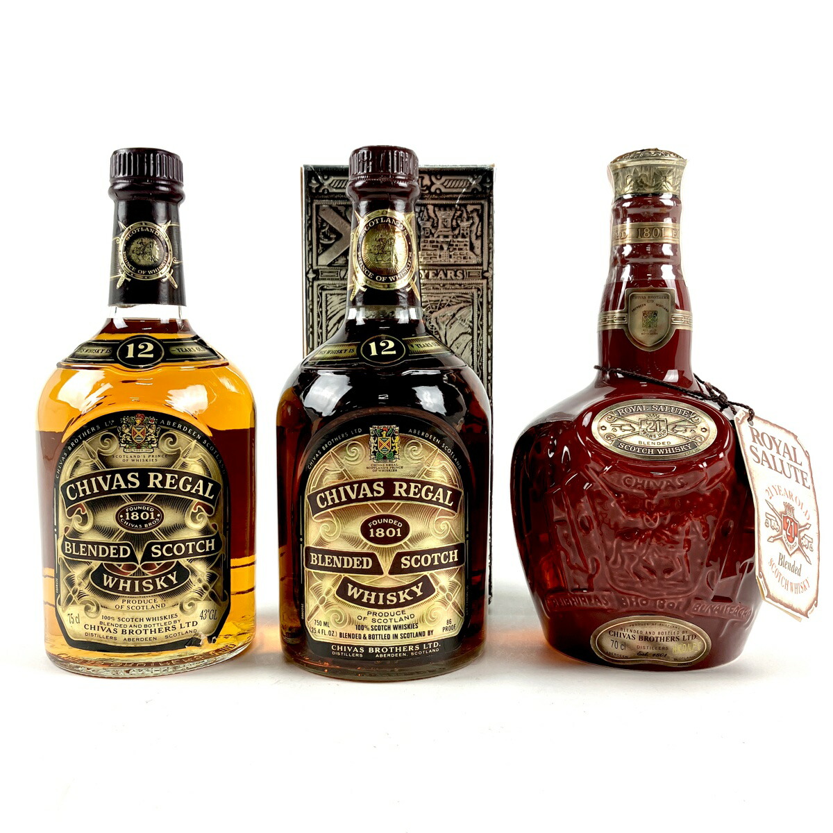 シーバスリーガル12年3本セット