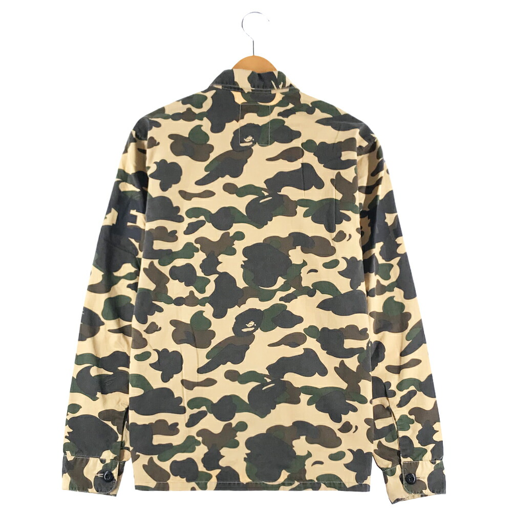 楽天市場】A BATHING APE カモフラ柄シャツ Mサイズ マルチカラー 迷彩