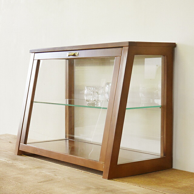 北欧 昭和レトロ ヴィンテージ 木製ディスプレイケース 北欧 昭和