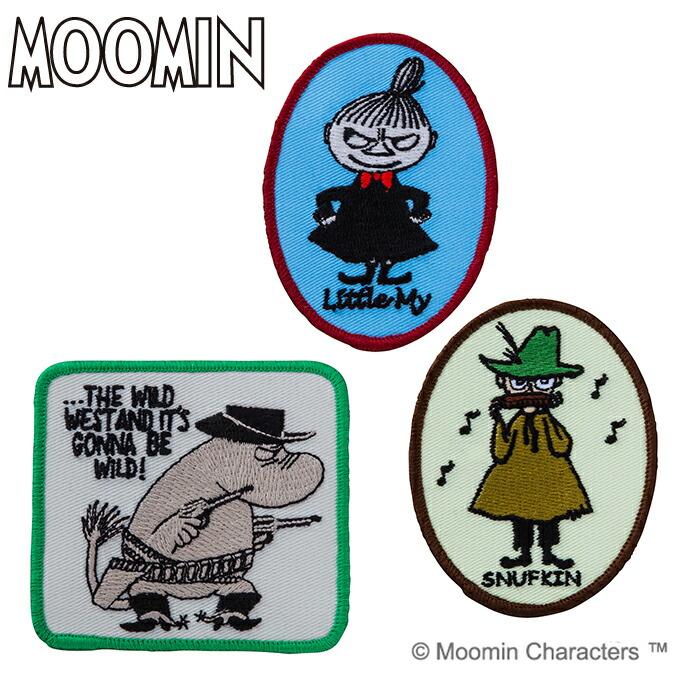 楽天市場】ワッペン MOOMIN ムーミン ヴィンテージ アイロン シール