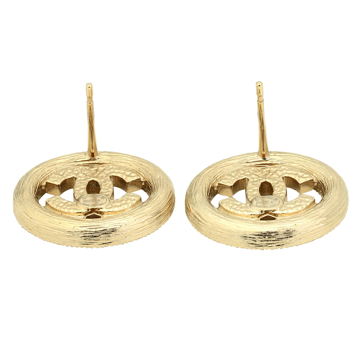 楽天市場】シャネル ピアス CHANEL ドームボタン CHANEL PIERCE