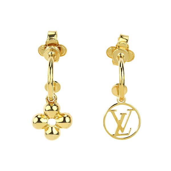 楽天市場】ルイヴィトン ピアス Louis Vuitton モノグラム LV ブックル