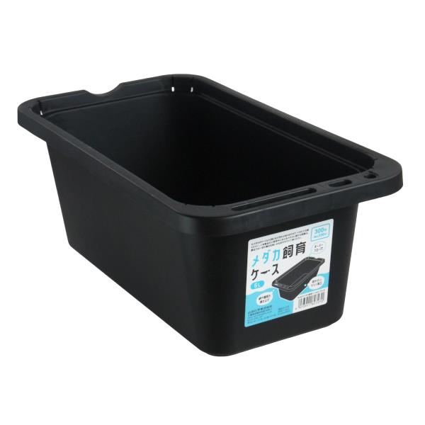 楽天市場】メダカ飼育ケース ブラック 容量6L : 100円雑貨＆日用品卸