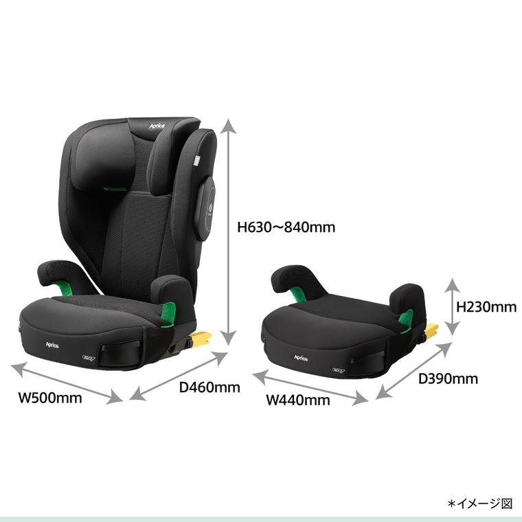 楽天市場】ジュニアシート アップリカ ライドクルー ISOFIX AC Aprica