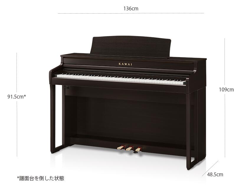 楽天市場】カワイ CA401 A / KAWAI 電子ピアノ CA-401 プレミアム