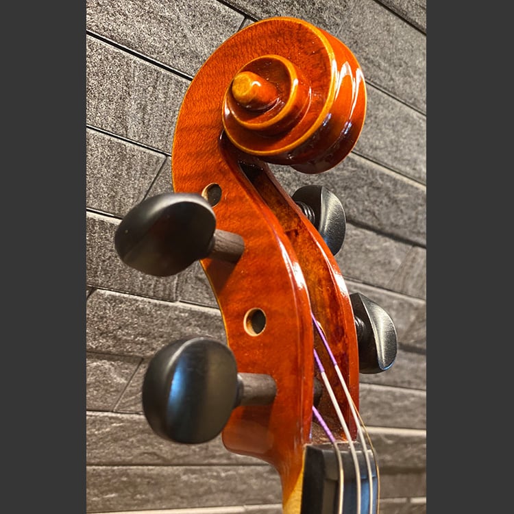 国産 高級 バイオリン 鈴木 No.540 4/4 弓、肩当、松脂 定価22万 国産