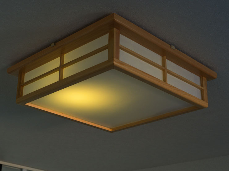 オーデリック シーリングライト 6〜8畳用 木目 和室 和モダン