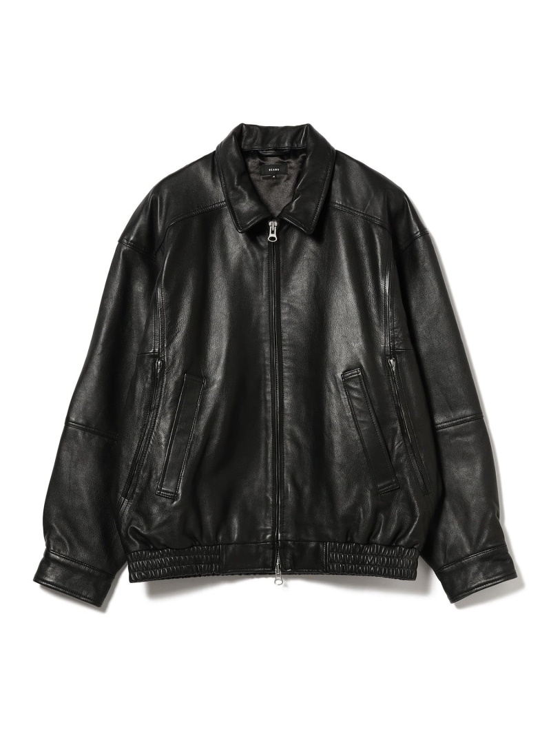楽天市場】ワイドフィット 4ポケット レザー ブルゾン 25AW ゆったり