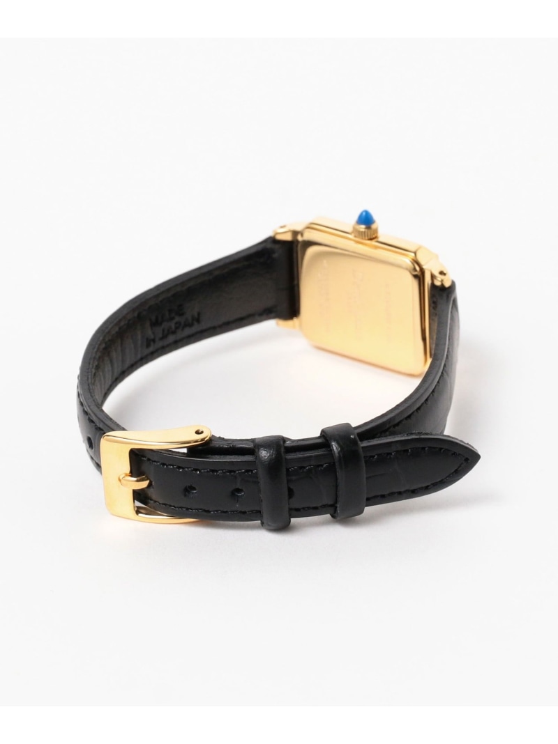 楽天市場】【ビームスの百名品】スクエア 型押レザー 腕時計II ギフト