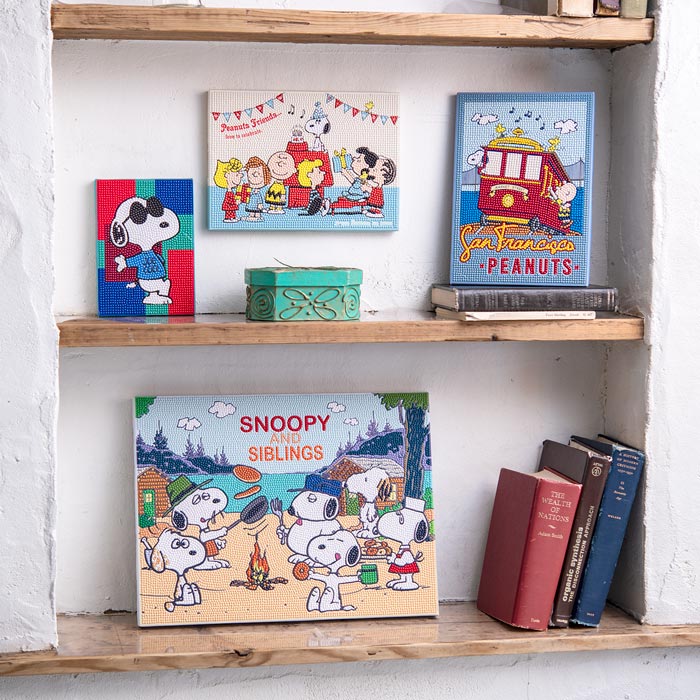 楽天市場】キット/ダイヤモンドフィックス スヌーピー SURFING