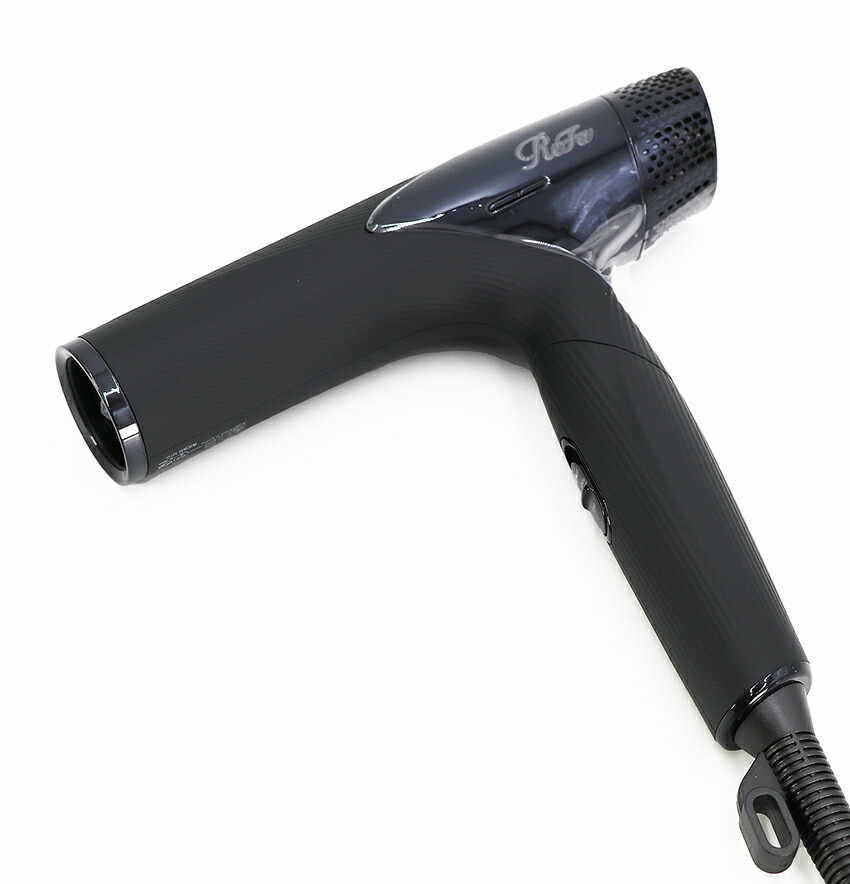 ジャンク品ReFa ヘアドライヤー ブラック ノズル付きRE-AN-03Aリファ