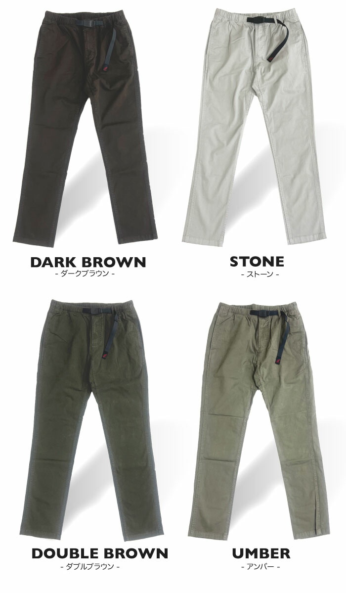 楽天市場】【セール20%OFF】 Gramicci グラミチ ニューナローパンツ