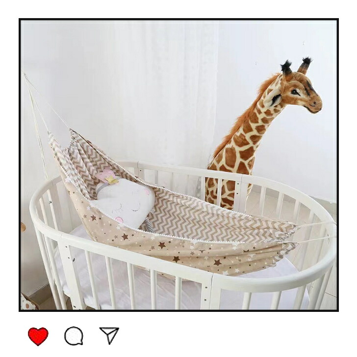 楽天市場】ハンモック 可愛い ブランコ ベビーベッド ベビーマット北欧