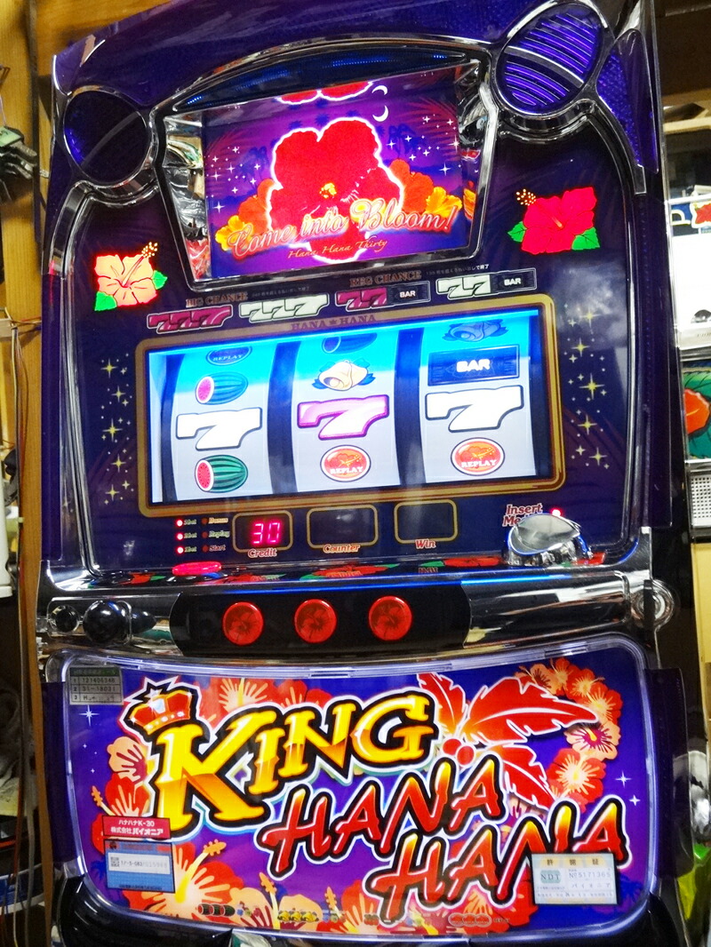 楽天市場】キングハナハナ-30（K・紫パネル）《コインレスセット