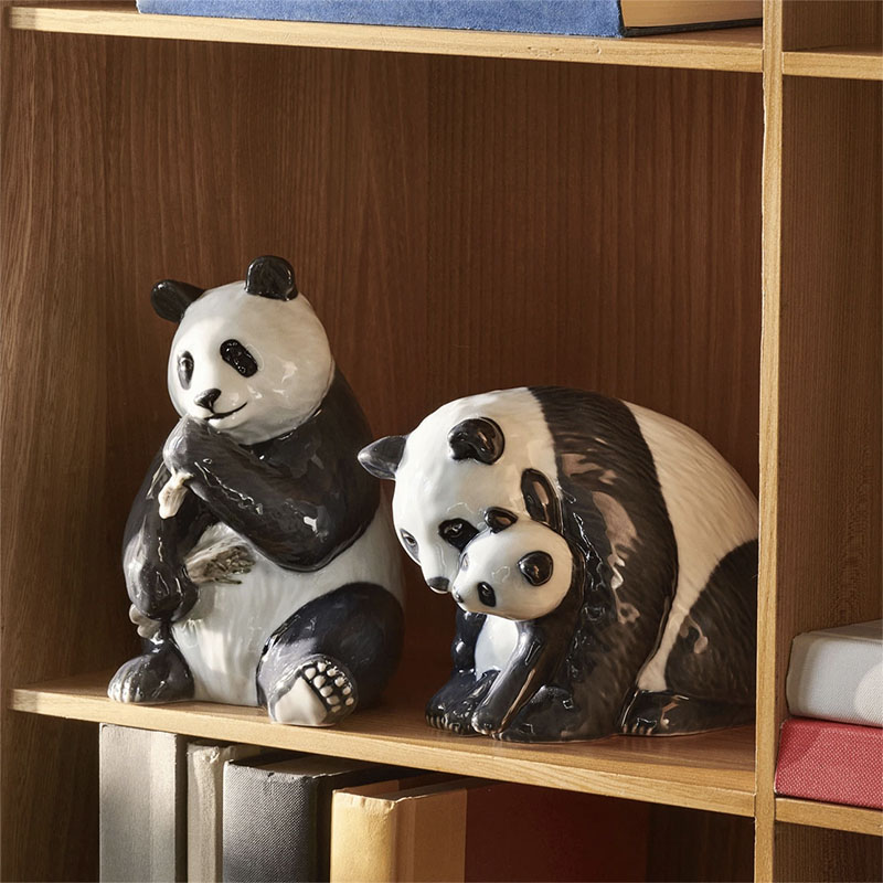 楽天市場】ロイヤル コペンハーゲン フィギュリン パンダ イーティング