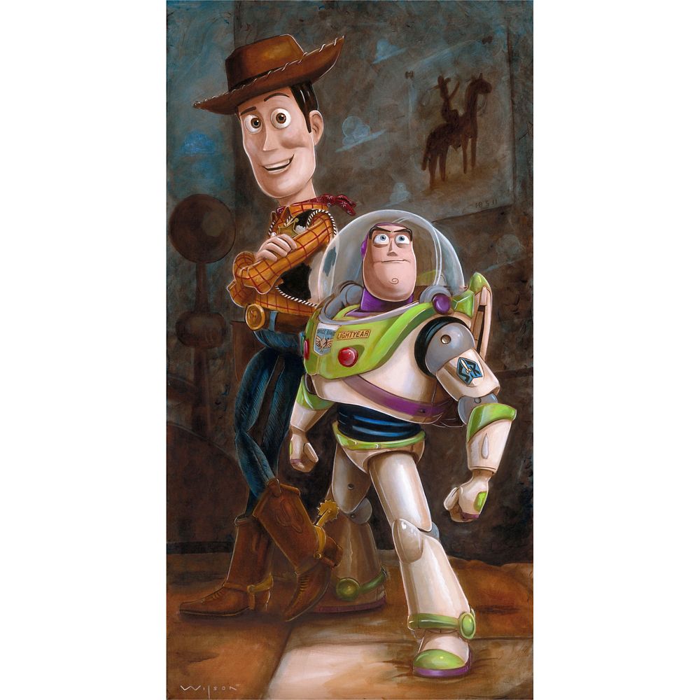 トイ・ストーリー ウッディとバズのアート