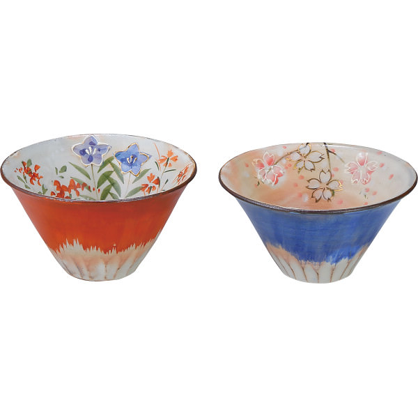 茶道具 京焼清水焼藤平正文作桜抹茶茶碗共箱付き 【公式通販】