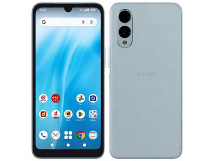 新品未使用arrows we2 FCG02ネイビーグリーン simフリー