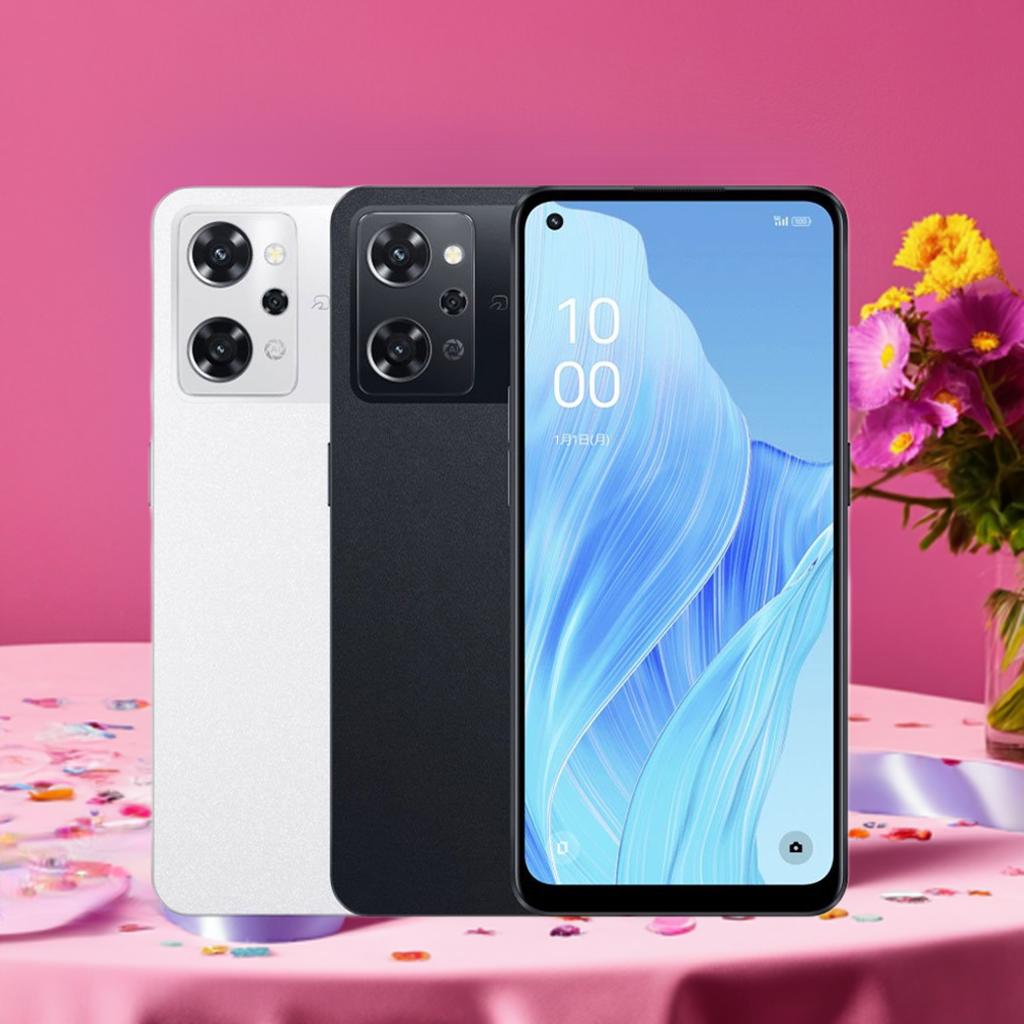 OPPO Reno 9A ホワイト Ymobile版 ディスプレイ焼き有 OPPO Reno 9A