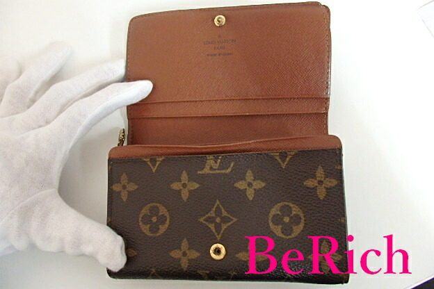 楽天市場】ルイ ヴィトン LOUIS VUITTON 二つ折り財布 モノグラム